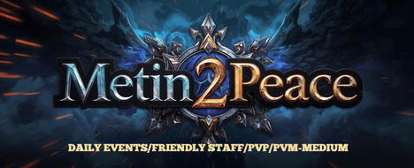 Metin2Peace — Metin2 Middleschool Private Server banner